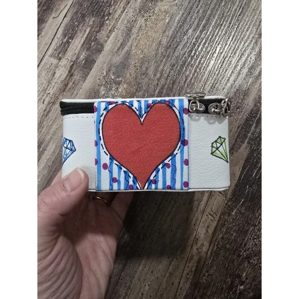 Brighton Jewelry Travel Case Zip Around Jewelry Box “Love Is All You Need”